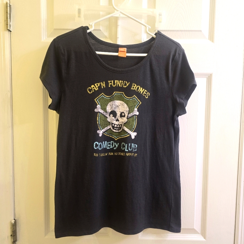 Juniors Tee XL with Skull